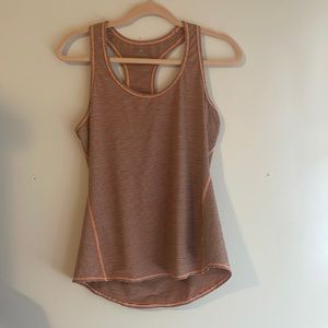 Womens S Athleta Tank Blue and Orange